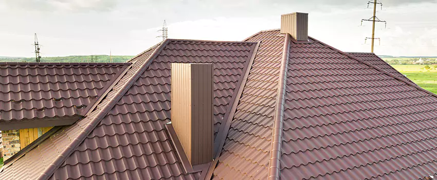 Residential Chimney Flashing Restoration in Westerly, RI