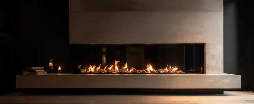 Gas Fireplace Ember Bed Design Services in Westerly, Rhode Island