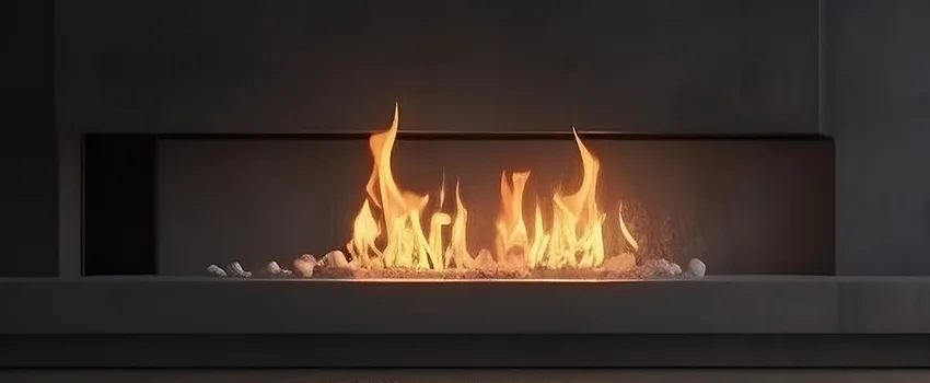 B-Vent Gas Fireplace Installation in Westerly, RI