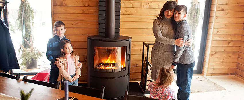 Morso Cast Iron Fireplace Insert Installation in Westerly, Rhode Island