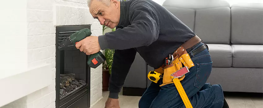 New Indoor Fireplace Installation in Westerly, Rhode Island
