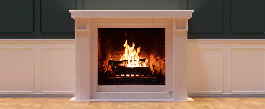 Open Flame Wood-Burning Fireplace Installation Services in Westerly, Rhode Island