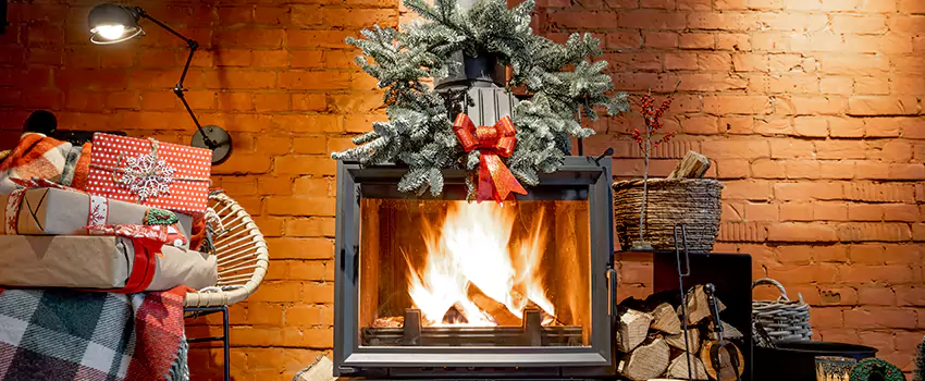 Travis Industries Linear Gas Fireplace Installation in Westerly, Rhode Island
