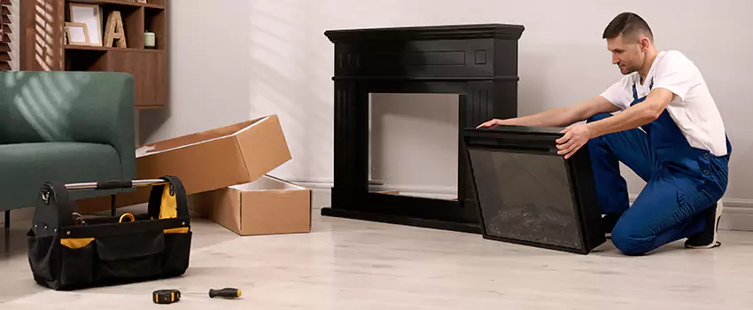 Old Rusted Metal Fireplace Repair And Replacement in Westerly, RI