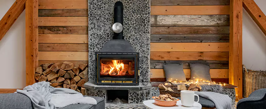 Thelin Hearth Products Direct Vent Gas Stove Fireplace Inspection in Westerly, Rhode Island